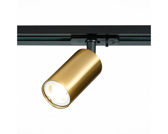 ST300.206.01 Св-к трек. Золотистый GU10 1*50W  IP20 L100xW54xH142 220V Без ламп