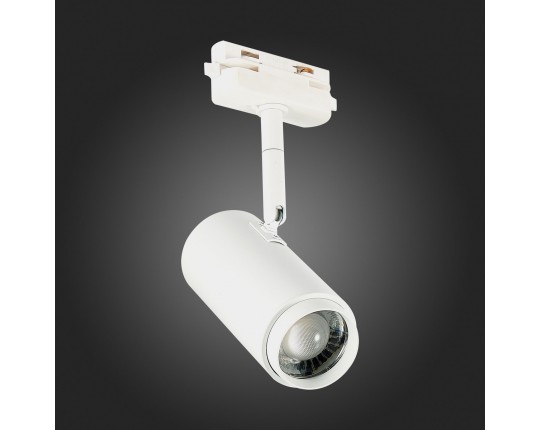 ST600.546.12 Св-к трек. Zoom Белый LED 1*12W 4000K 1 200Lm Ra>80 15-60° IP20 L137xW59xH179 170-240V