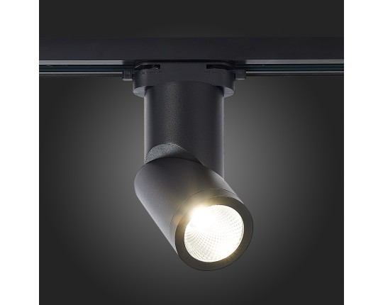 ST650.446.10 Св-к трек. Черный LED 1*10W 4000K 800Lm Ra>90 38° IP20 D60xH190 165-265V