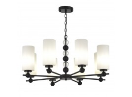 SL2003.403.08 Светильник подвесной ST-Luce черный/белый E27 8*40W