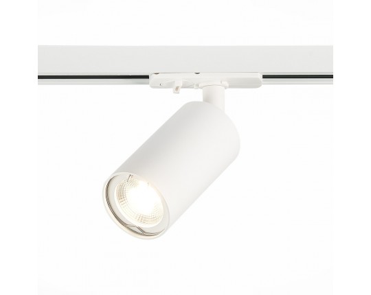 ST300.506.01 Св-к трек. Белый GU10 1*50W  IP20 L100xW54xH142 220V Без ламп