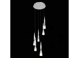 SL405.103.06 Светильник подвесной ST-Luce Хром/Хром, Белый LED 6*7W 3000K