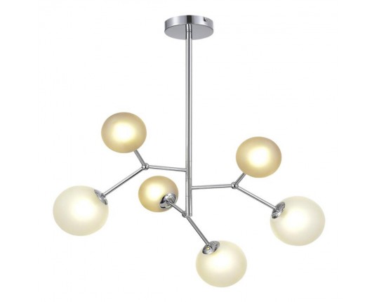 SLE1107-103-06 Светильник подвесной Хром/Белый, Серый G9 LED 6*5W 4000K