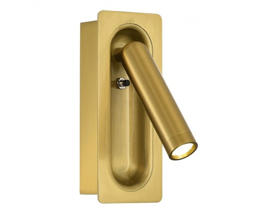 SL6238.301.01 Светильник настенный ST-Luce латунь/латунь LED 1*3W 4000K