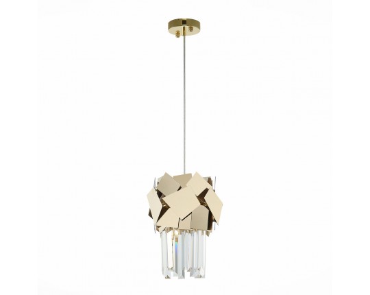 SL1232.203.01 Подвес ST-Luce Золотистый/Прозрачный, Золотистый E14 1*60W