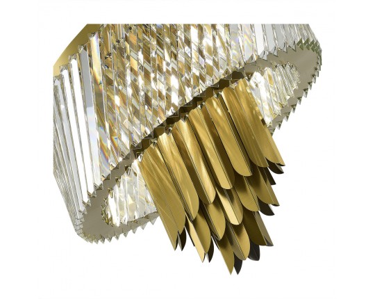 SL1635.302.09 Люстра потолочная ST-Luce Латунь/Прозрачный E14 9*40W