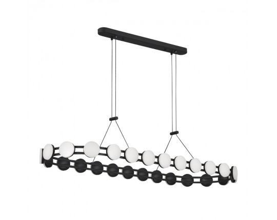 SL6610.403.26 Светильник подвесной ST-Luce черный/белый LED 1*50W 4000K