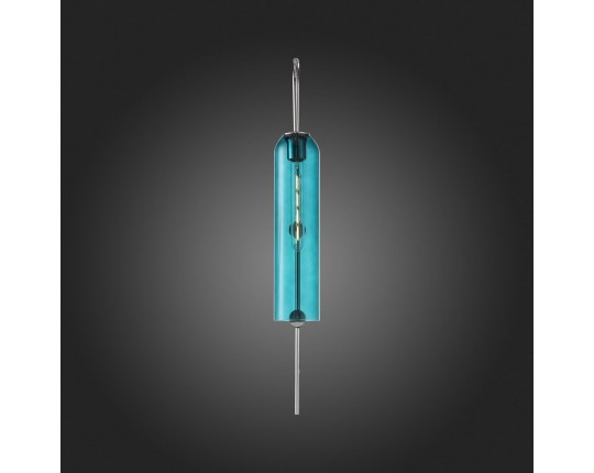 SL1145.181.01 Светильник настенный ST-Luce хром/зеленый E27 1*60W