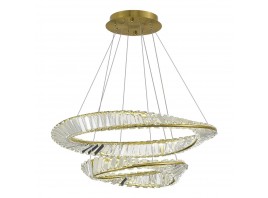SL6204.301.02 Светильник подвесной ST-Luce Латунь/Прозрачный LED 1*52W 4000K
