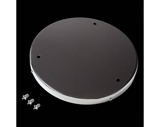 SL001.103.03 Потолочное крепление на 3 лампы (круглое) ST-Luce Хром