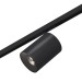 ST671.446.05 Магнитный трековый светильник Черный LED 1*5W 4000K 340Lm Ra>90 36° IP20 D35xH58 24V
