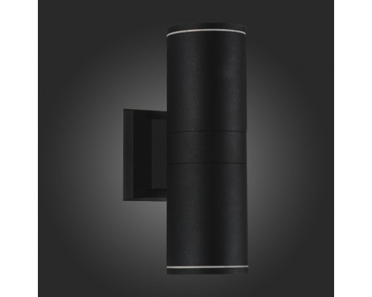 SL561.401.02 Светильник уличный настенный ST-Luce Черный/Черный LED 2*5W 4000K