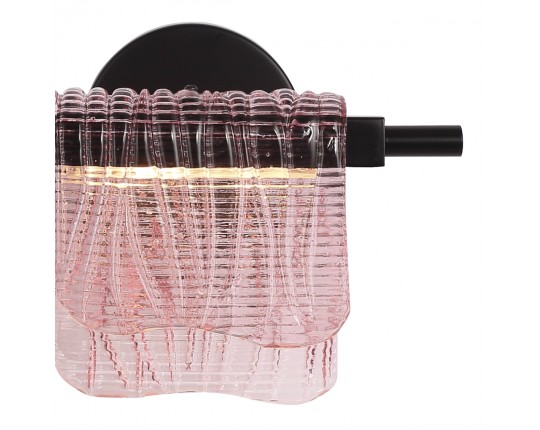 SL6021.401.06 Светильник настенный ST-Luce черный/розовый LED 1*6W 3000K