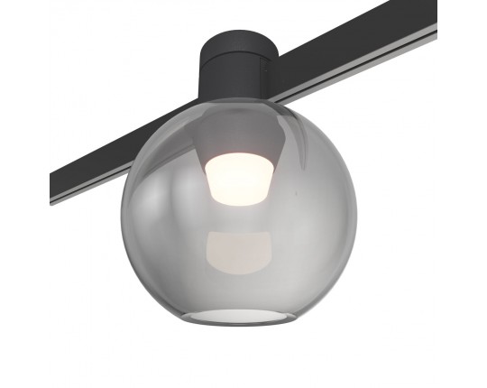 ST819.406.03 Магнитный трековый светильник FARM Черный LED 1*3W 3000K 89Lm Ra90 120 IP20 D85xH115 24