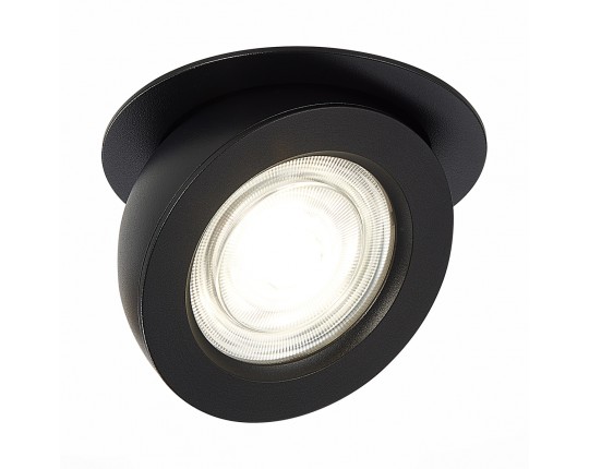 ST654.448.10 Св-к встр. Черный LED 1*10W 4000K 850Lm Ra>90 38° IP20 D109xH60 180-240V