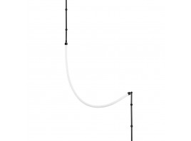 SL6132.401.20 Светильник настенно-потолочный ST-Luce Черный/Белый LED 1*20W 3000K