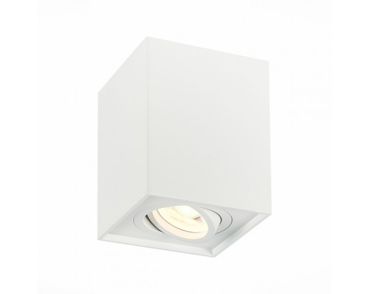 ST109.507.01 Светильник потолочный Белый GU10 1*50W  L100xW100xH123 220V Без ламп