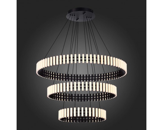 SL6203.403.105 Люстра подвесная ST-Luce Черный/Белый LED 1*105W 3000K