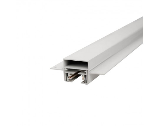 ST001.529.02 Профиль для монтажа Однофазного шинопровода в ГКЛ потолок (2м) ST-Luce Белый Длина 2 00