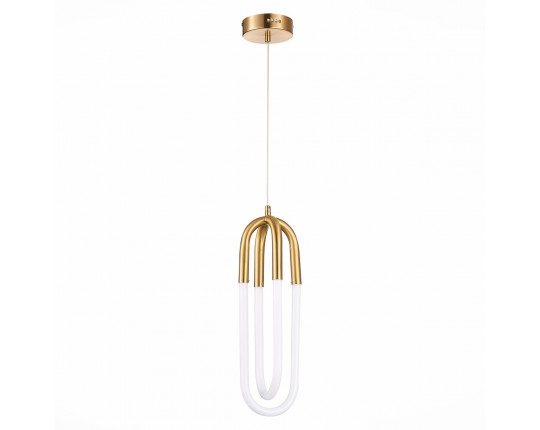 SL1579.303.02 Подвес ST-Luce Латунь/Латунь, Белый LED 2*14W 3000K