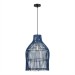 SL1513.403.01 Светильник подвесной ST-Luce Черный/Синий E27 1*40W