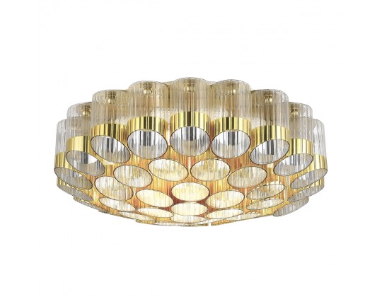 SL1662.302.19 Светильник потолочный ST-Luce Латунь/Латунь, Прозрачный E14 19*60W