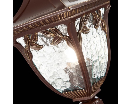 SL083.705.01 Светильник уличный наземный ST-Luce Кофейный/Кофейный, Прозрачный E27 1*60W