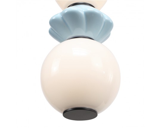 SL6134.433.01 Светильник подвесной ST-Luce черный/розовый, зеленый, синий, опаловый LED 1*24W 3000K