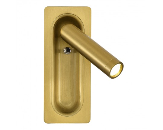 SL6238.301.01 Светильник настенный ST-Luce латунь/латунь LED 1*3W 4000K