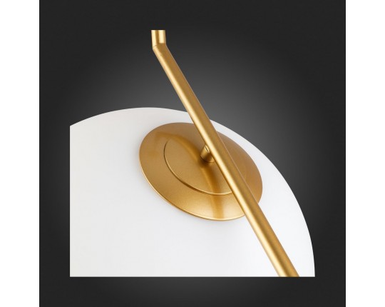 SL1148.313.01 Светильник подвесной ST-Luce Латунь/Белый E27 1*60W