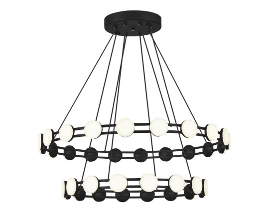 SL6610.403.36 Светильник подвесной ST-Luce черный/белый LED 1*70W 4000K