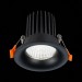 ST703.438.10 Св-к встр. Черный LED 1*10W 3000K 900Lm Ra>90 38° IP20 D85xH75 170-240V