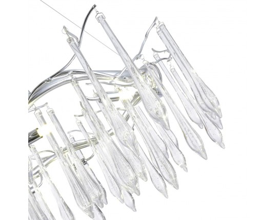 SL1660.103.10 Светильник подвесной ST-Luce Хром/Хром, Прозрачный G9 10*5W 4000K