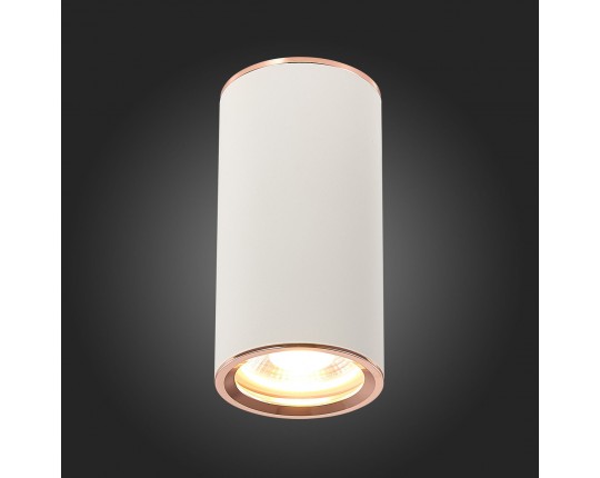 ST111.527.01 Светильник потолочный Белый GU10 1*50W D54xH105 220V Без ламп