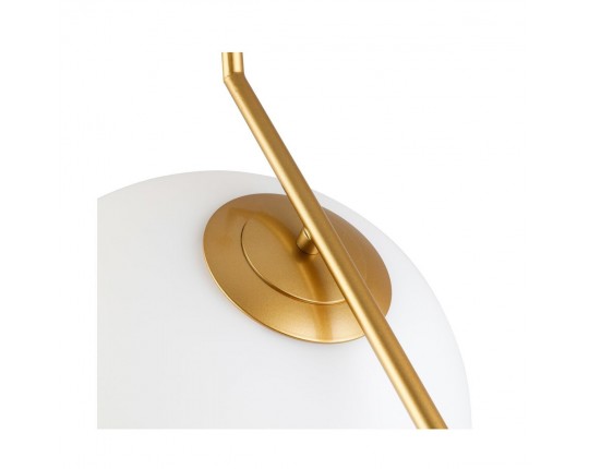 SL1148.313.01 Светильник подвесной ST-Luce Латунь/Белый E27 1*60W