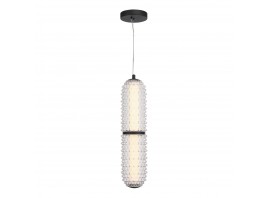 SL6144.403.01 Светильник подвесной ST-Luce черный/прозрачный LED 1*22W 4000K