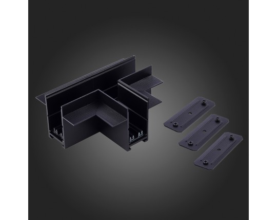 ST021.422.22 T- оБразный встраиваемый соединитель Skyline 220 ST-Luce Черный