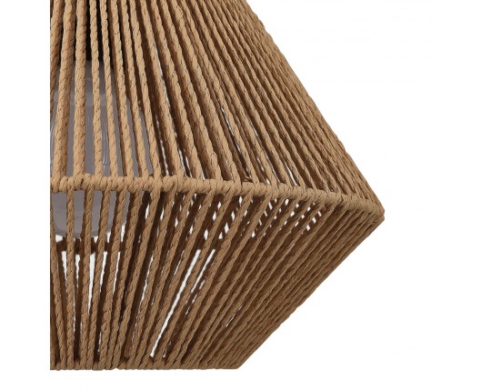 SLE6025-603-01 Светильник подвесной бежевый/черный E27 1*40W