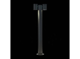 SL9003.405.02 Светильник уличный наземный ST-Luce Черный GU10 2*35W