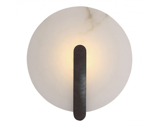 SL1195.401.01 Светильник настенный ST-Luce черный/алебастр LED 1*5W 3000K