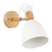SLE103801-01 Светильник настенный Светлое дерево, Белый/Белый E27 1*60W