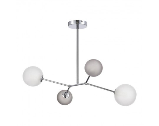 SLE1107-103-04 Светильник подвесной Хром/Белый, Серый G9 LED 4*5W 4000K