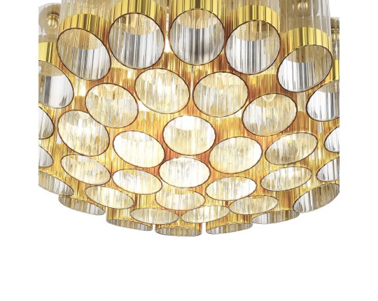 SL1662.302.19 Светильник потолочный ST-Luce Латунь/Латунь, Прозрачный E14 19*60W