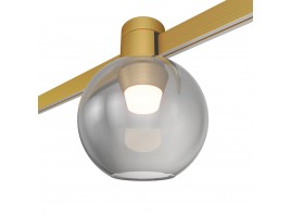 ST819.206.03 Магнитный трековый светильник FARM Золотистый LED 1*3W 3000K 89Lm Ra90 120 IP20 D85xH11