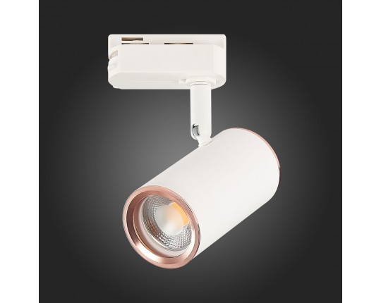 ST301.526.01 Св-к трек. Белый GU10 1*50W L104xW54xH111 220V Без ламп