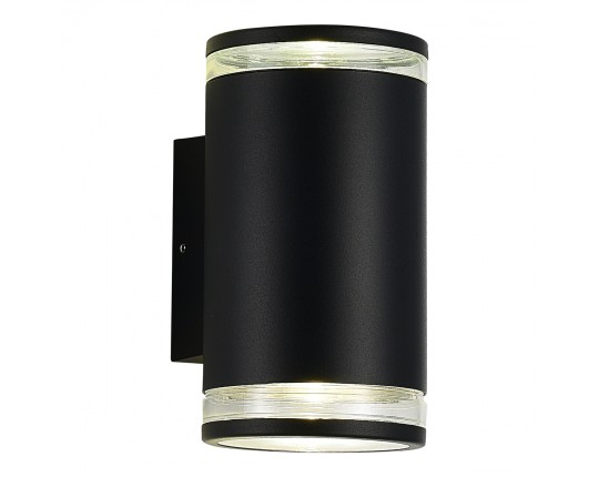 SL9009.401.02 Светильник уличный настенный ST-Luce черный/белый GU10 2*50W
