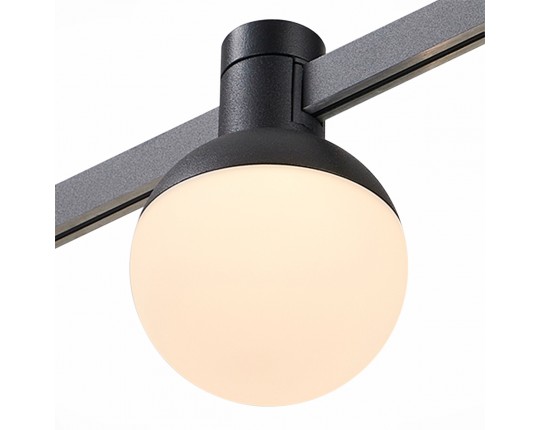 ST815.406.05 Магнитный трековый светильник FARM Черный LED 1*5W 3000K 78Lm Ra90 120 IP20 D75xH109 24