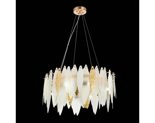 SL1224.203.08 Люстра подвесная ST-Luce Золотистый/Прозрачный, Белый E14 8*60W