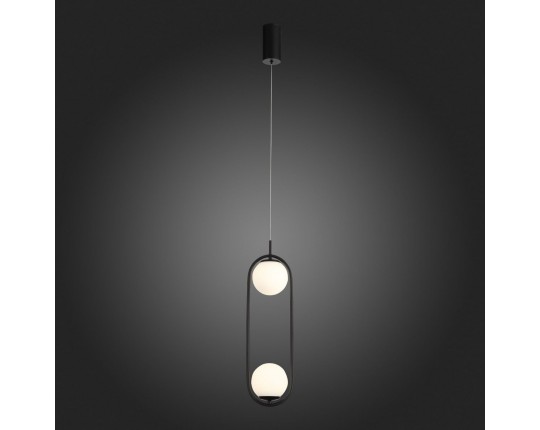 SL395.403.02 Подвес ST-Luce Черный/Белый LED 2*8W 4000K