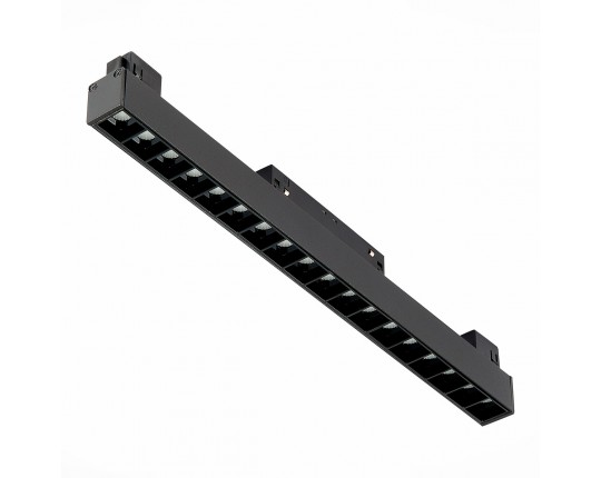 ST361.436.18 Магнитный трековый светильник Черный LED 1*18W 3000K 1 407Lm Ra>90 36° IP20 L331xW22xH4